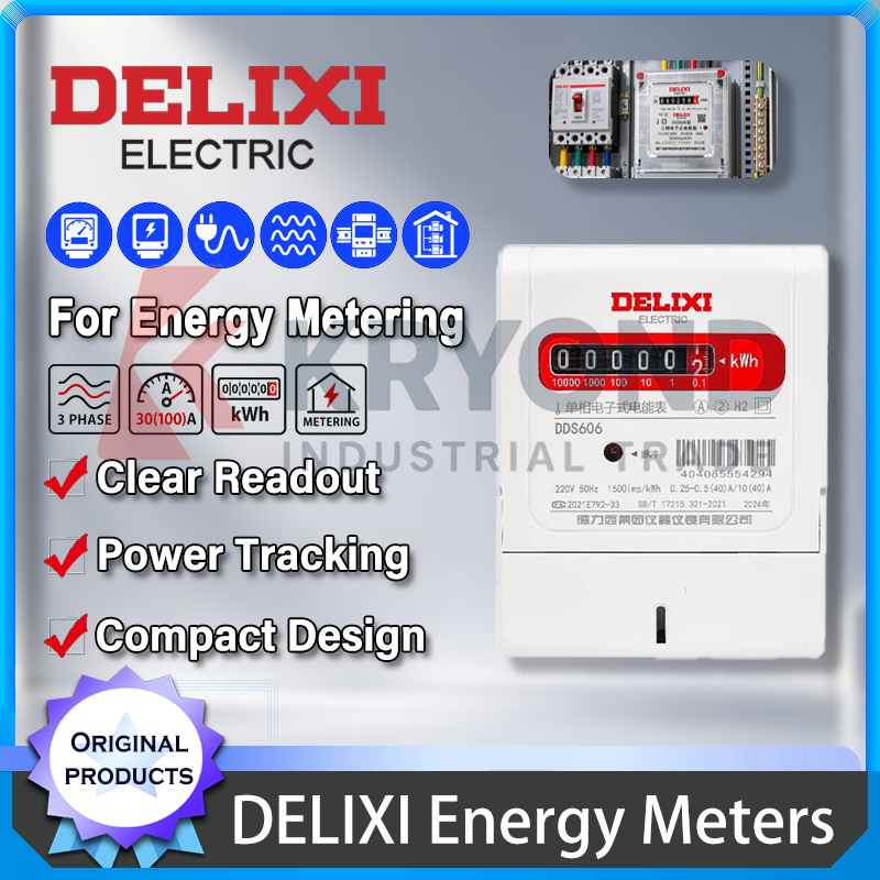 Diy Electronics Shop - DELIXI – elektroniczny licznik energii elektrycznej