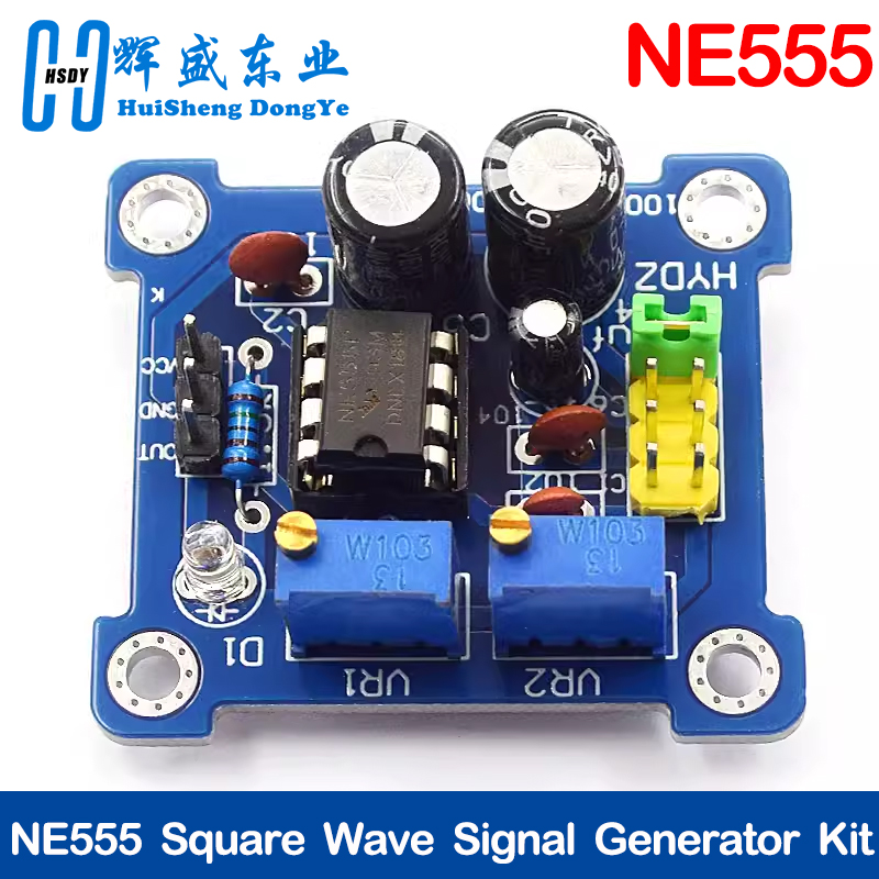 Diy Audio Electronics Kit - NE555 Generator impulsów Rozrusznik impulsów Cykl