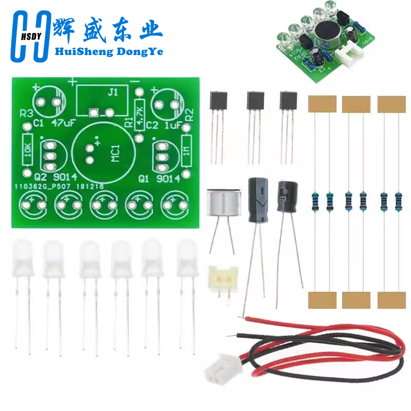 3V-5.5V aktywowana głosem lamp – Diy Audio Electronics Kit recenzja i cena