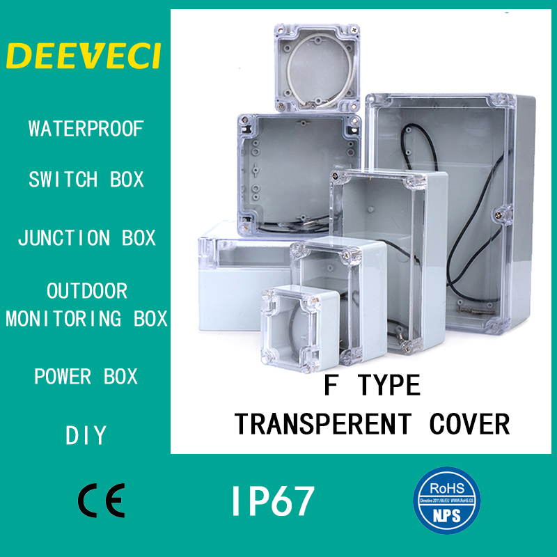 Przezroczysta wodoodporna obud – Diy Electronics Box recenzja i cena