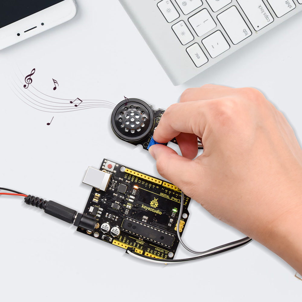 Kidsbits Keyestudio SC8002B gł – Diy Audio Electronics Kit recenzja i cena