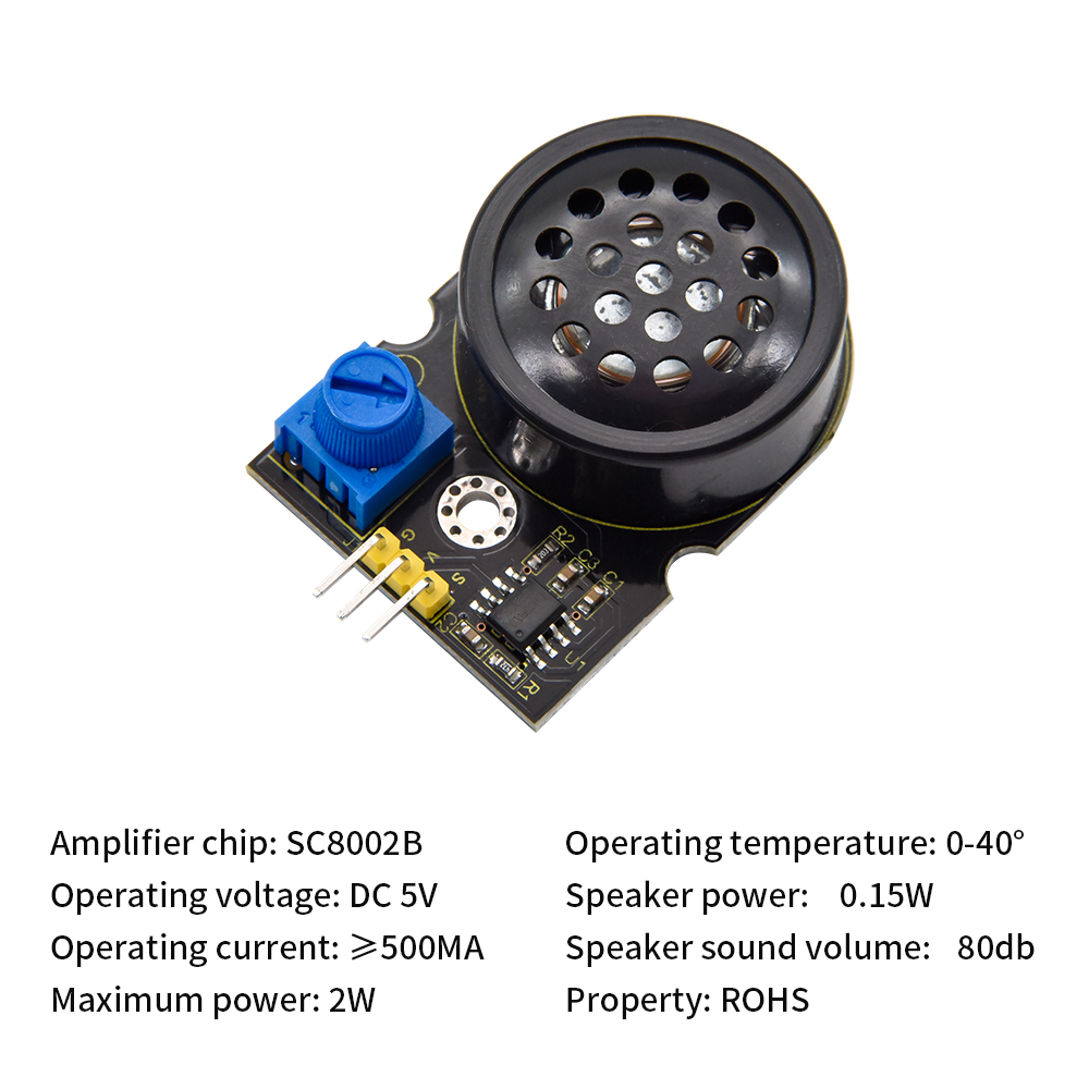 Kidsbits Keyestudio SC8002B gł – Diy Audio Electronics Kit recenzja i cena