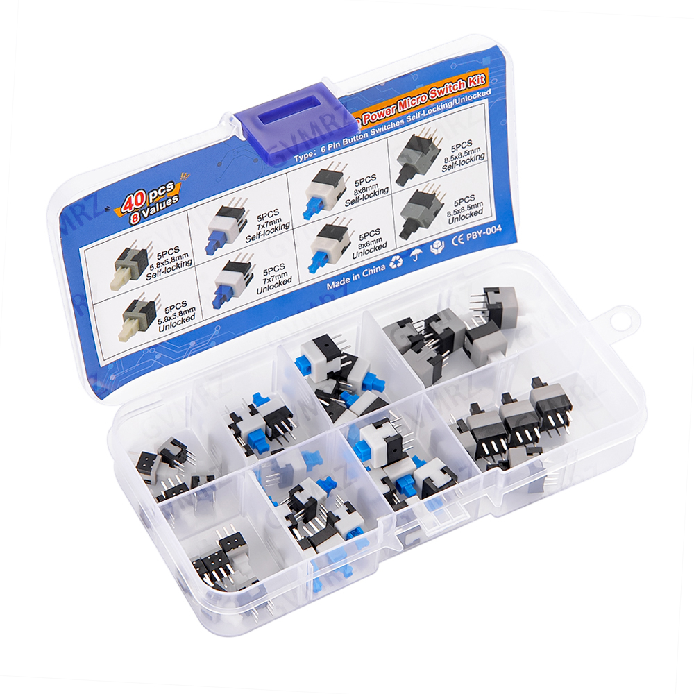 Zestaw 40 sztuk mikroprzełączn – Diy Electronics Project Kit recenzja i cena